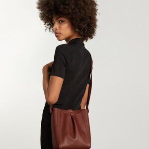 NWT EVERLANE Leather Mini Studio Bag